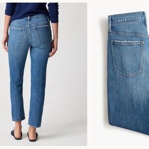 J. Crew Women's Straight Leg Blue Jeans